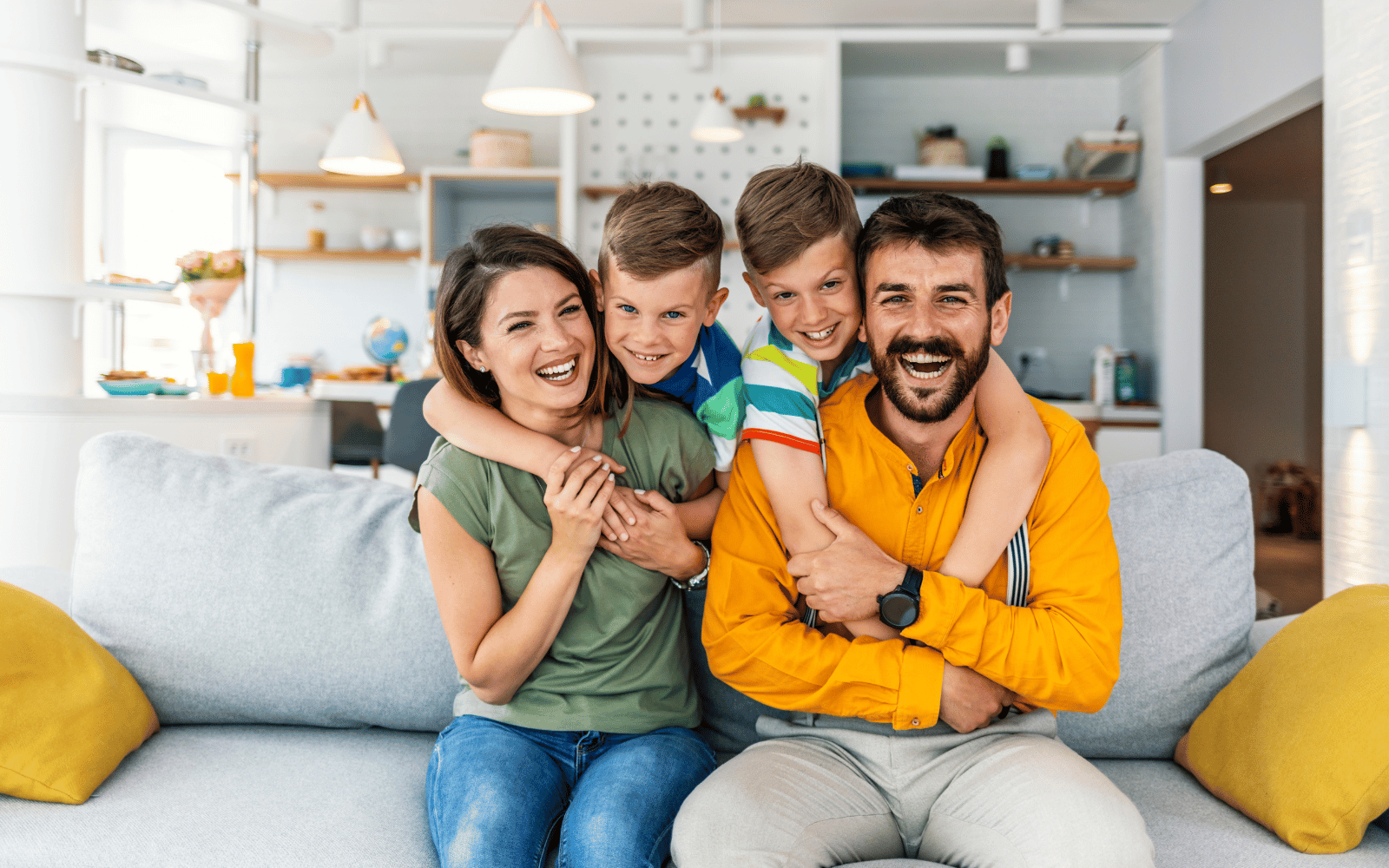 Condo owner at home